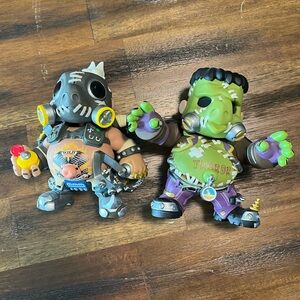 Overwatch Funko Pop Roadhog Figure Set